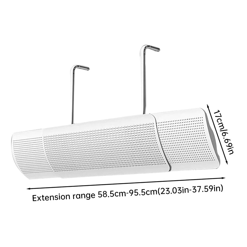 Adjustable AC Wind Deflector – Airflow Diffuser