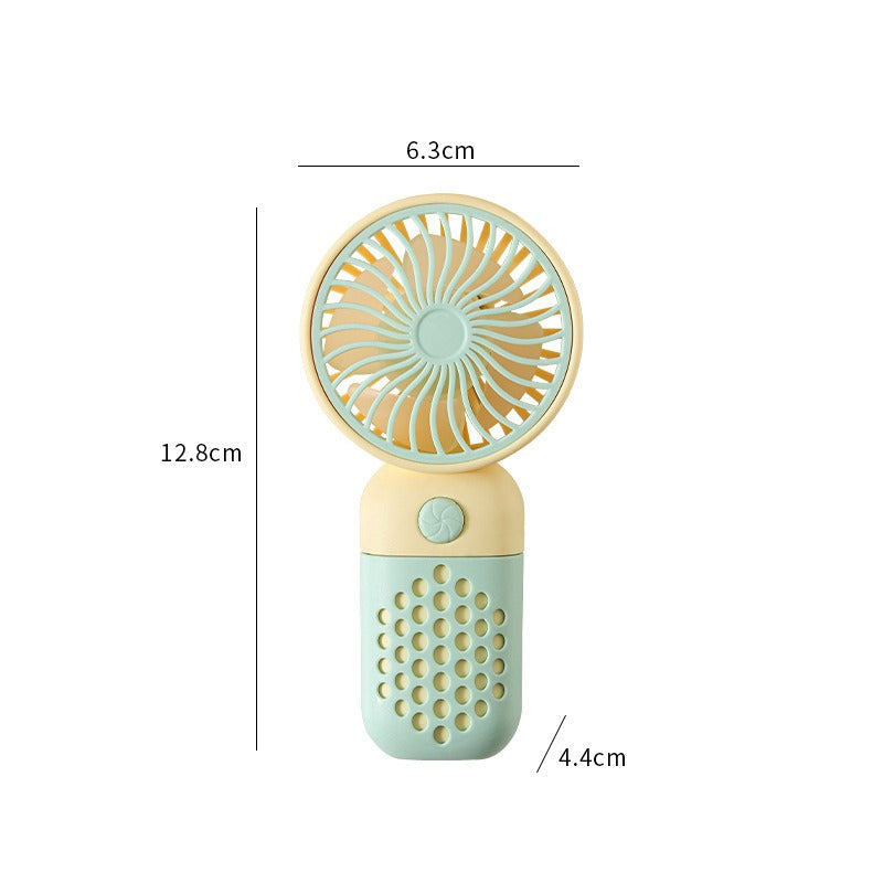 NUVORA Portable Rechargeable Mini Fan - USB Personal Cooling Fan