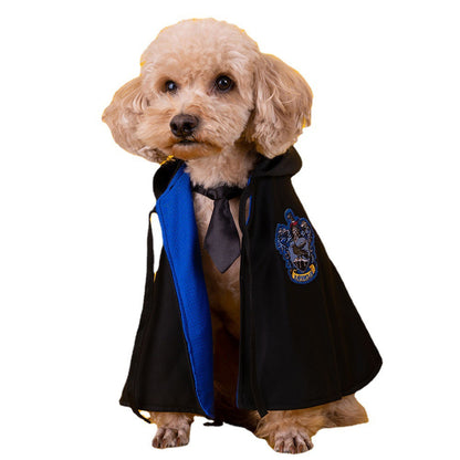 Magic Academy Pet Cloak – Wizard Costume for Cats & Dogs