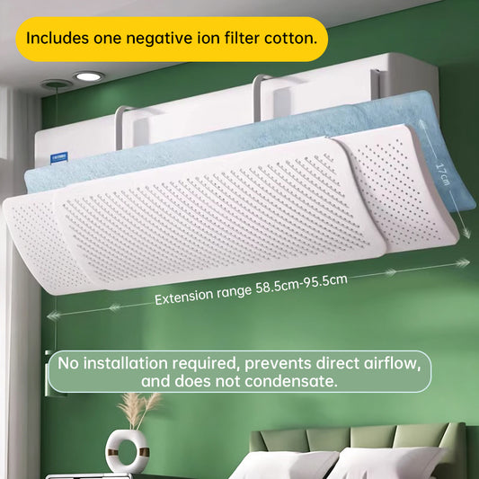 Adjustable AC Wind Deflector – Airflow Diffuser
