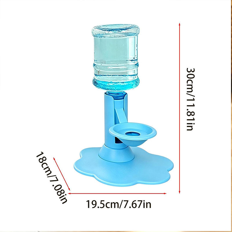 Gravity Pet Water Dispenser – Adjustable Cat & Dog Fountain