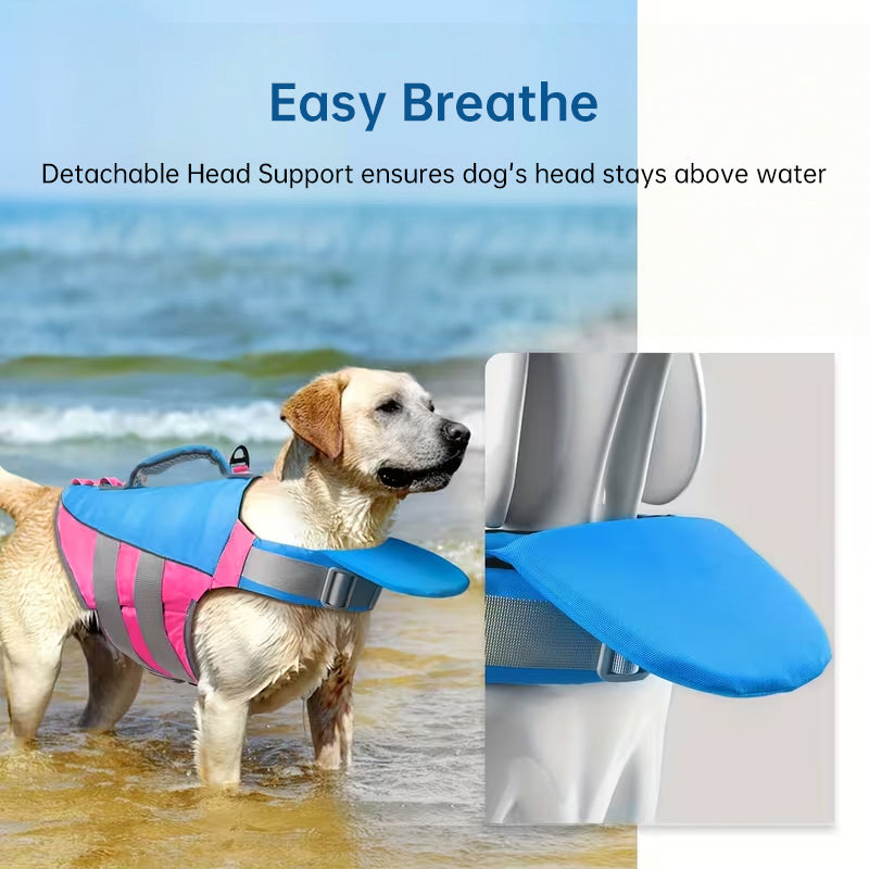 Reflective Dog Life Vest – Adjustable Safety Jacket