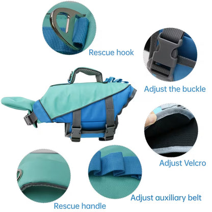 Reflective Dog Life Vest – Adjustable Safety Jacket