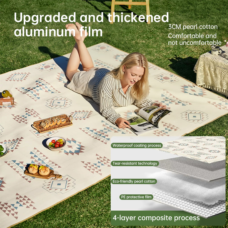 Waterproof Outdoor Picnic Blanket – Foldable & Portable