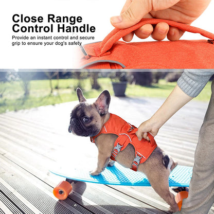 Reflective No-Escape Dog Harness with Control Handle