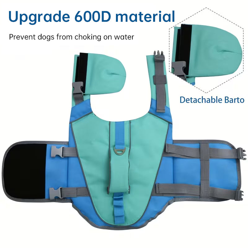 Reflective Dog Life Vest – Adjustable Safety Jacket