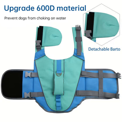 Reflective Dog Life Vest – Adjustable Safety Jacket