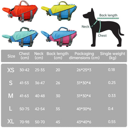 Reflective Dog Life Vest – Adjustable Safety Jacket