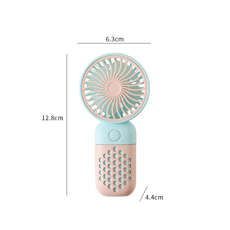 NUVORA Portable Rechargeable Mini Fan - USB Personal Cooling Fan