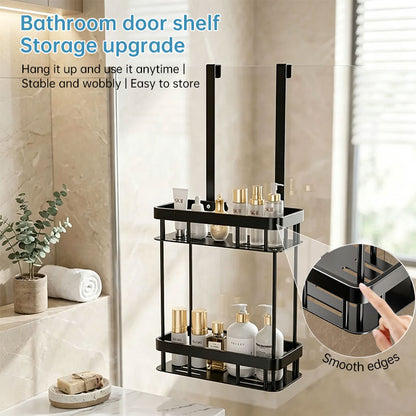 Hanging Bathroom Organizer – No-Drill Storage Rack