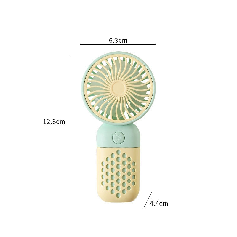 NUVORA Portable Rechargeable Mini Fan - USB Personal Cooling Fan