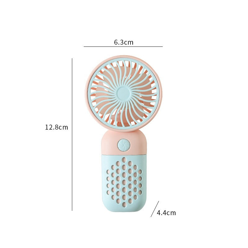 NUVORA Portable Rechargeable Mini Fan - USB Personal Cooling Fan