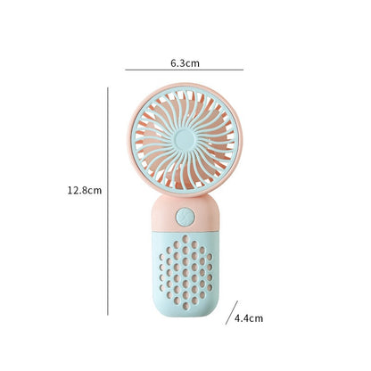 NUVORA Portable Rechargeable Mini Fan - USB Personal Cooling Fan