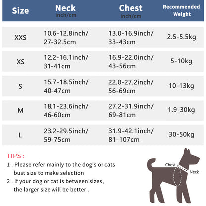 Reflective No-Escape Dog Harness with Control Handle