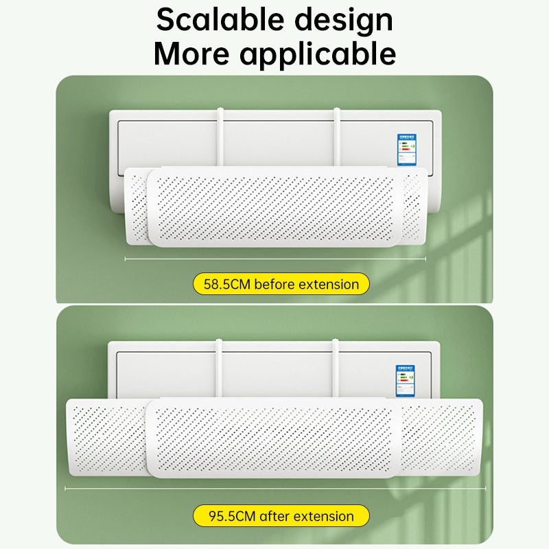 Adjustable AC Wind Deflector – Airflow Diffuser