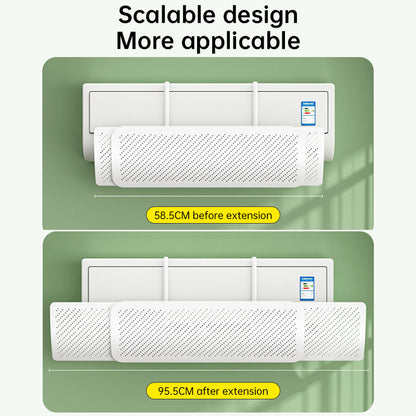 Adjustable AC Wind Deflector – Airflow Diffuser